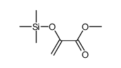 methyl 2-trimethylsilyloxyprop-2-enoate结构式
