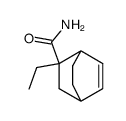 5endo-Aethyl-5exo-carbamoyl-bicyclo<2.2.2>octen-(2) Structure
