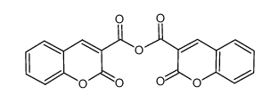 coumarin-3-carboxylic acid anhydride结构式