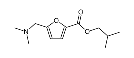 5-dimethylaminomethyl-furan-2-carboxylic acid isobutyl ester Structure