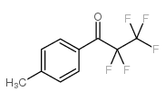 2,2,3,3,3-pentafluoro-1-(p-tolyl)propane-1-one Structure