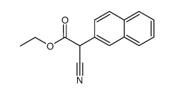 ethyl α-2-naphtyl-α-cyanoacetate Structure