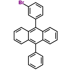 9-(3-溴苯基)-10-苯基蒽结构式