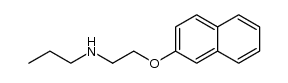 (2-(naphthalen-2-yloxy)ethyl)propylamine Structure