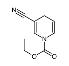 1(4H)-Pyridinecarboxylic acid,3-cyano-,ethyl ester结构式
