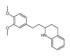 2-[2-(3,4-dimethoxyphenyl)ethyl]-1,2,3,4-tetrahydroquinoline结构式