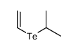 2-ethenyltellanylpropane Structure