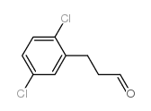 2,5-二氯苯丙醛结构式