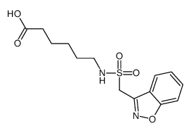 Zonisamide-N-(6-hexanoic Acid) structure