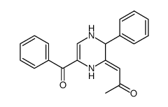 methacylidene-2 phenyl-3 benzoyl-6 tetrahydro 1,2,3,4 pyrazine结构式