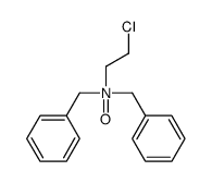 N,N-dibenzyl-2-chloroethanamine oxide结构式