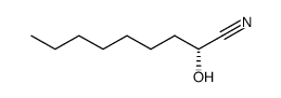 (R)-2-Hydroxy-nonanenitrile Structure