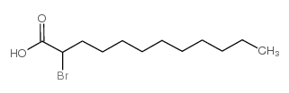 Dodecanoic acid,2-bromo- Structure