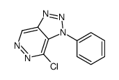 4-chloro-3-phenyltriazolo[4,5-d]pyridazine结构式