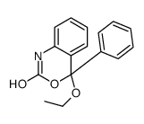 4-ethoxy-4-phenyl-1H-3,1-benzoxazin-2-one结构式