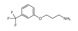 3-(3-(TRIFLUOROMETHYL)PHENOXY)PROPAN-1-AMINE结构式