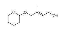 (E)-3-methyl-4-O-(tetrahydro-2'H-pyran-2'-yl)-2-buten-1,4-diol Structure