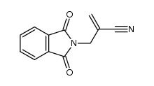 2-(2'-cyanoprop-2'-enyl)-1H-isoindole-1,3(2H)-dione结构式