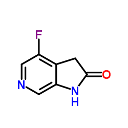 4-Fluoro-1,3-dihydro-2H-pyrrolo[2,3-c]pyridin-2-one Structure