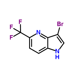 3-bromo-5-(trifluoromethyl)-4-azaindole Structure