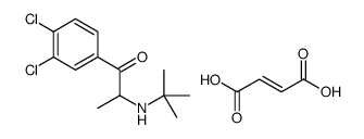 4-Chloro Bupropion Fumarate结构式