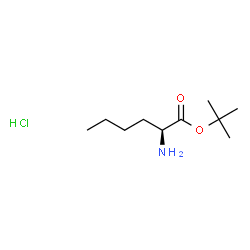Norleucine tert-butyl ester hydrochloride Structure