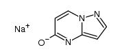 sodium;pyrazolo[1,5-a]pyrimidin-4-id-5-one Structure