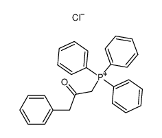 2-oxo-3-phenylpropyltriphenylphosphonium chloride结构式