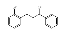 3-(2-bromophenyl)-1-phenylpropan-1-ol Structure