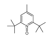2,6-ditert-butyl-4-methyl-1-oxidopyridin-1-ium Structure