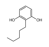 2-pentylbenzene-1,3-diol Structure
