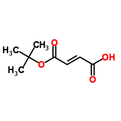 (E)-4-(叔丁氧基)-4-氧代丁-2-烯酸图片