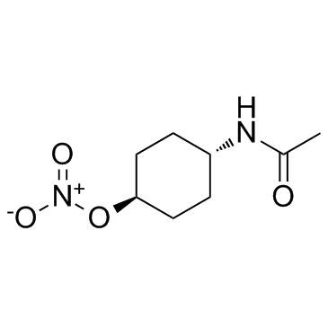 (4-乙酰氨基环己基)硝酸盐结构式