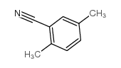 2,5-Dimethylbenzonitrile Structure