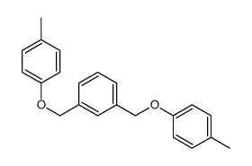 1,3-bis[(4-methylphenoxy)methyl]benzene结构式