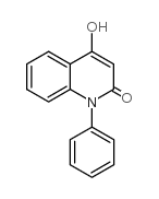 4-羟基-1-苯基-1,2-二氢喹啉-2-酮结构式