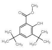 methyl 3,5-ditert-butyl-2-hydroxybenzoate Structure