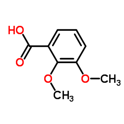 2,3-二甲氧基苯甲酸结构式