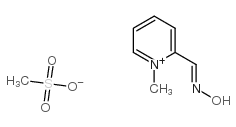 2-吡啶肟甲磺酸甲酯结构式
