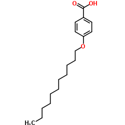 p-Undecyloxybenzoic Acid structure