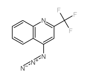 Quinoline,4-azido-2-(trifluoromethyl)- Structure