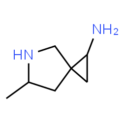 5-Azaspiro[2.4]heptan-1-amine,6-methyl-(9CI) Structure