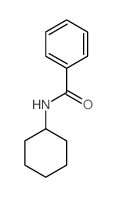 N-环己基苯甲酰胺结构式