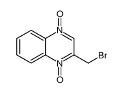 2-Bromomethylquinoxaline 1,4-Dioxide结构式