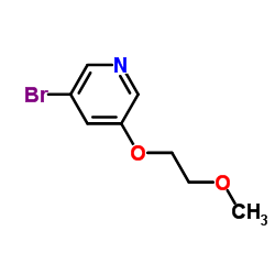 3-Bromo-5-(2-methoxyethoxy)pyridine Structure