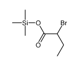 trimethylsilyl 2-bromobutanoate Structure