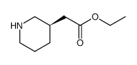 ETHYL (R)-3-PIPERIDINEACETATE HYDROCHLORIDE结构式
