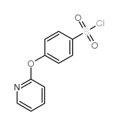 4-(Pyridin-2-Yloxy)Benzene-1-Sulfonyl Chloride Structure