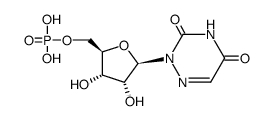 6-aza-uridine 5'-monophosphate Structure