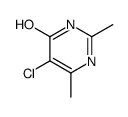 5-Chloro-2,6-dimethyl-4(3H)-pyrimidone Structure
